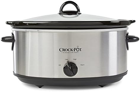 7 Quart Oval Manual Slow Cooker – Stainless Steel - Curated Catalog O0