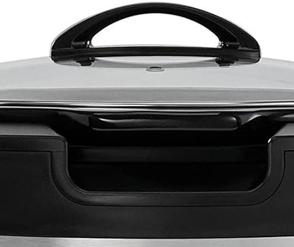 Thermoshield 6 Quart Slow Cooker with Carry Handles - Curated Catalog H5