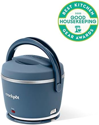 Electric Lunch Box Food Warmer 20oz – Faded Blue - Curated Catalog O5