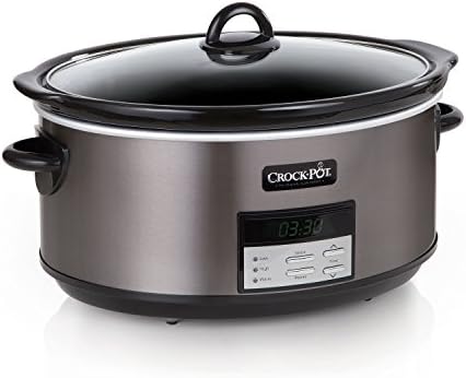 8 Quart Programmable Slow Cooker with Auto Warm - Curated Catalog X7