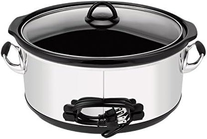 7 Quart Programmable Slow Cooker – Polished Platinum - Curated Catalog E7