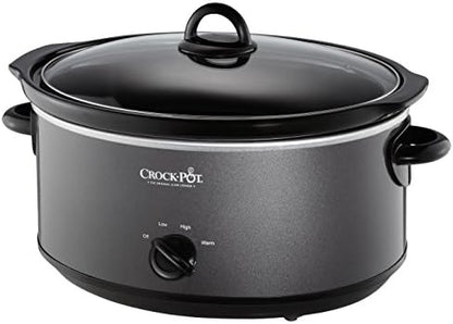7 Quart Slow Cooker – Charcoal - Curated Catalog U3