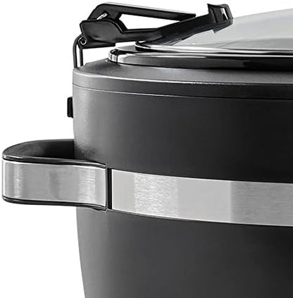 Thermoshield 6 Quart Slow Cooker with Carry Handles - Curated Catalog H5
