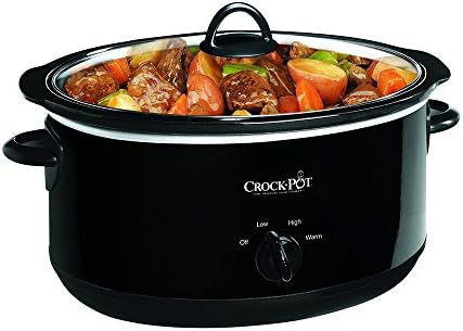 8 Quart Manual Slow Cooker – Black - Curated Catalog X4