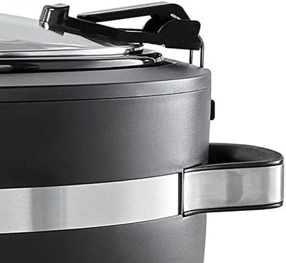 Thermoshield 6 Quart Slow Cooker with Carry Handles - Curated Catalog H5