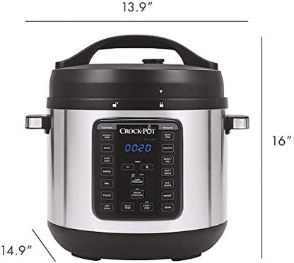 8 Quart Express Crock Multi-Use Pressure Cooker - Curated Catalog P7
