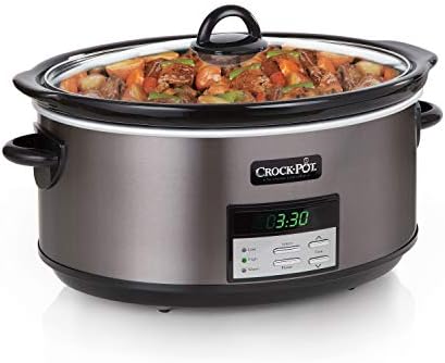 8 Quart Programmable Slow Cooker with Auto Warm - Curated Catalog X7
