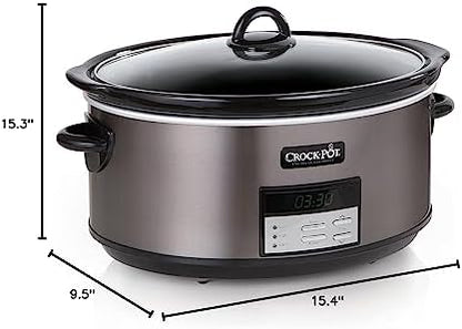 8 Quart Programmable Slow Cooker with Auto Warm - Curated Catalog X7