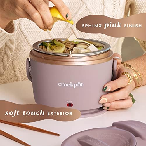 Electric Lunch Box Food Warmer 20oz – Blush Pink - Curated Catalog V3
