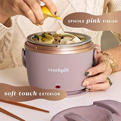 Electric Lunch Box Food Warmer 20oz – Blush Pink - Curated Catalog V3