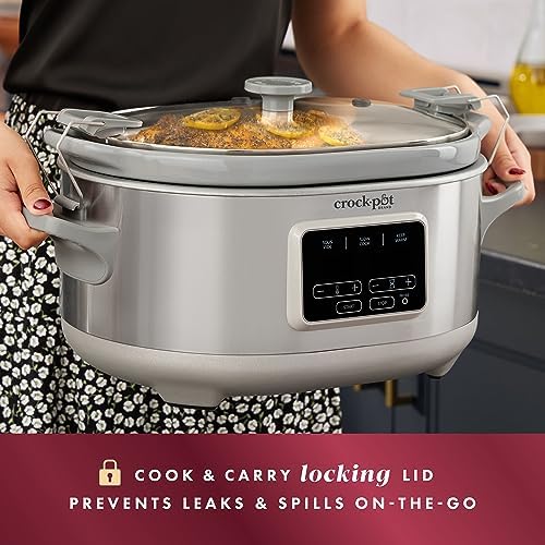 7 Quart Programmable Cook & Carry Slow Cooker - Curated Catalog N7