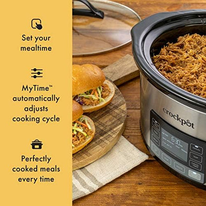 MyTime 6 Quart Programmable Slow Cooker - Curated Catalog S0