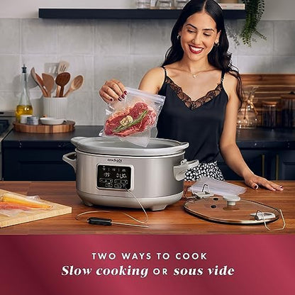 7 Quart Programmable Cook & Carry Slow Cooker - Curated Catalog N7