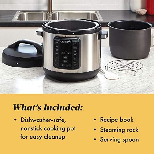 8 Quart Express Crock Multi-Use Pressure Cooker - Curated Catalog P7
