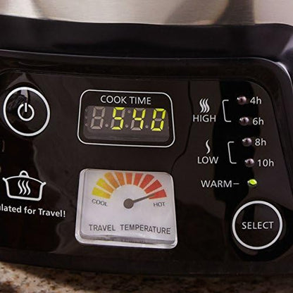 Cook & Carry 6 Quart Programmable Slow Cooker - Curated Catalog I1