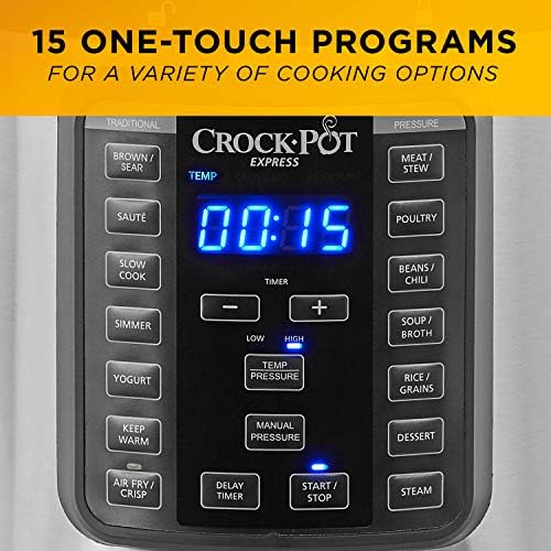 Express Crisp 8 Quart 10-in-1 Pressure Cooker - Curated Catalog Z6
