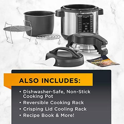 Express Crisp 8 Quart 10-in-1 Pressure Cooker - Curated Catalog Z6