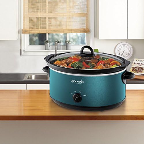 7 Quart Manual Slow Cooker – Turquoise - Curated Catalog N0