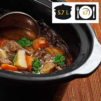 Cook & Carry 6 Quart Portable Slow Cooker - Curated Catalog V0