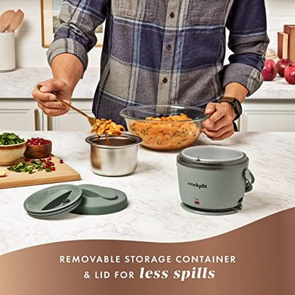 Portable Electric Lunch Box Food Warmer – Green - Curated Catalog X8