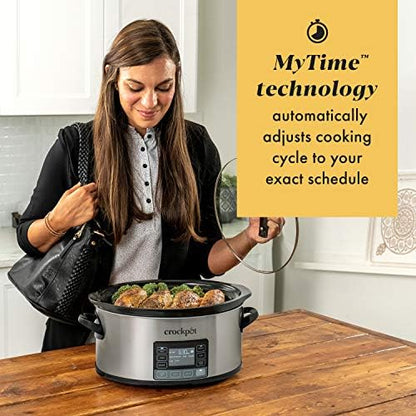 MyTime 6 Quart Programmable Slow Cooker - Curated Catalog S0