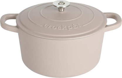 3 Quart Enameled Cast Iron Dutch Oven – Aqua - Curated Catalog F0