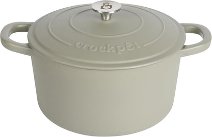 3 Quart Enameled Cast Iron Dutch Oven – Aqua - Curated Catalog F0