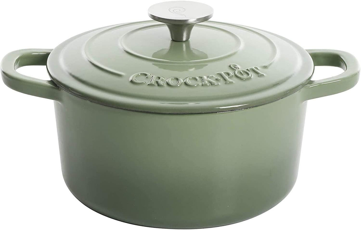3 Quart Enameled Cast Iron Dutch Oven – Aqua - Curated Catalog F0