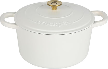 3 Quart Enameled Cast Iron Dutch Oven – Aqua - Curated Catalog Z0