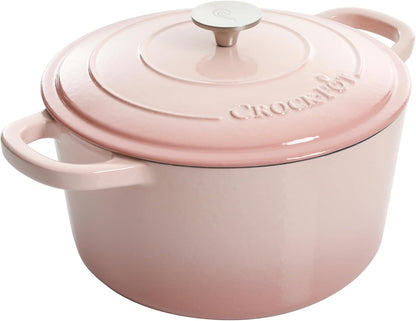 3 Quart Enameled Cast Iron Dutch Oven – Aqua - Curated Catalog Z0