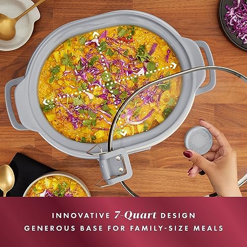 7 Quart Programmable Cook & Carry Slow Cooker - Curated Catalog N7