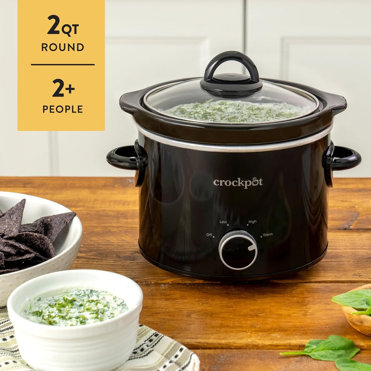 2 Quart Mini Slow Cooker – Classic Compact Cooker - Curated Catalog L2