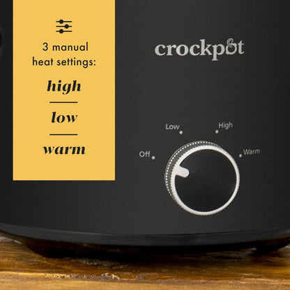 2 Quart Mini Slow Cooker – Classic Compact Cooker - Curated Catalog H5